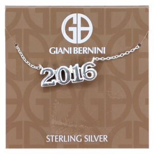 Giani Bernini 2016‎ Graduation Sterling Silver Pendant Necklace